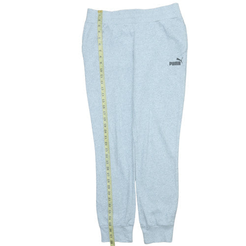 Puma Men Grey Jogger Trousers Medium Regular Fit