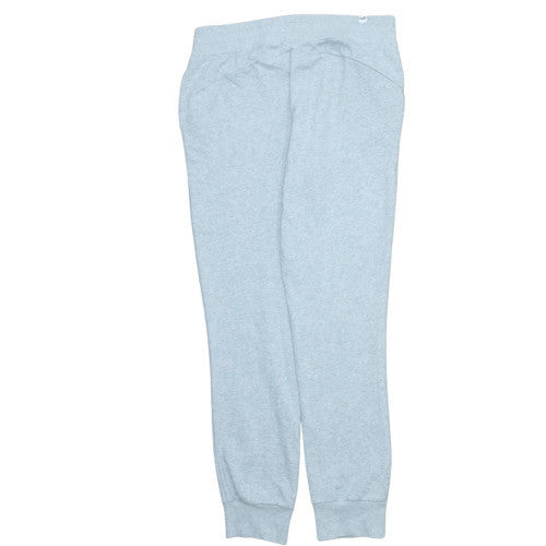Puma Men Grey Jogger Trousers Medium Regular Fit
