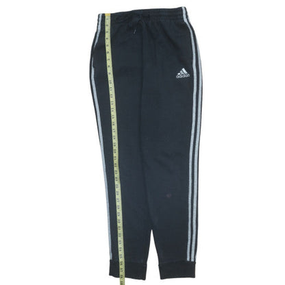 Adidas Men's Black Jogger Trousers M Fleece Lined Regular Fit