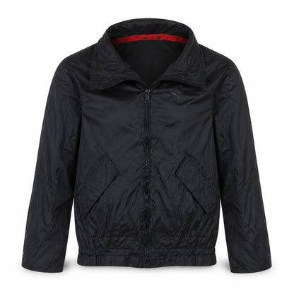 Puma Men's Black Bomber Jacket Size S Lightweight Polyester