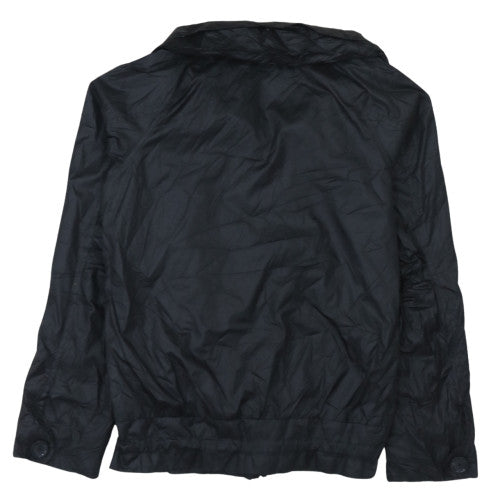 Puma Men's Black Bomber Jacket Size S Lightweight Polyester
