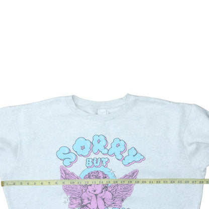 Womens UK Size XL Skinnydip London Grey Pullover Sweatshirt