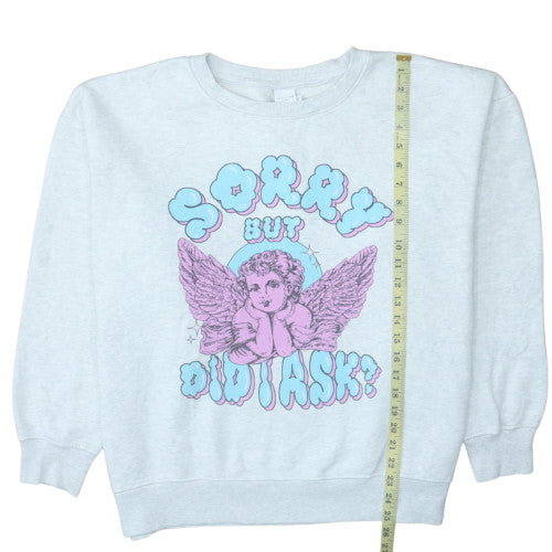 Womens UK Size XL Skinnydip London Grey Pullover Sweatshirt