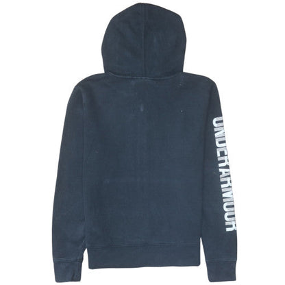 Mens UK Size M Under armour Blue Full Zip Hoodie