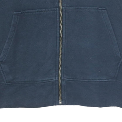 Mens UK Size M Under armour Blue Full Zip Hoodie