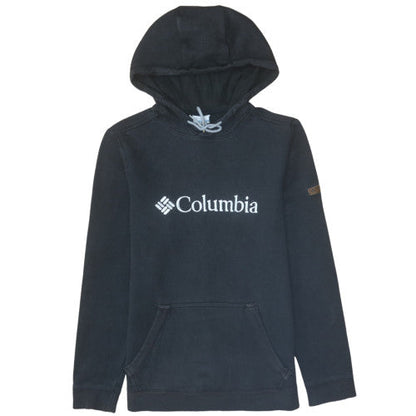 Mens UK Size M Columbia Black Pullover Hoodie