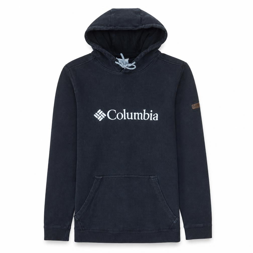 Mens UK Size M Columbia Black Pullover Hoodie