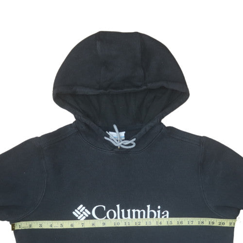 Mens UK Size M Columbia Black Pullover Hoodie