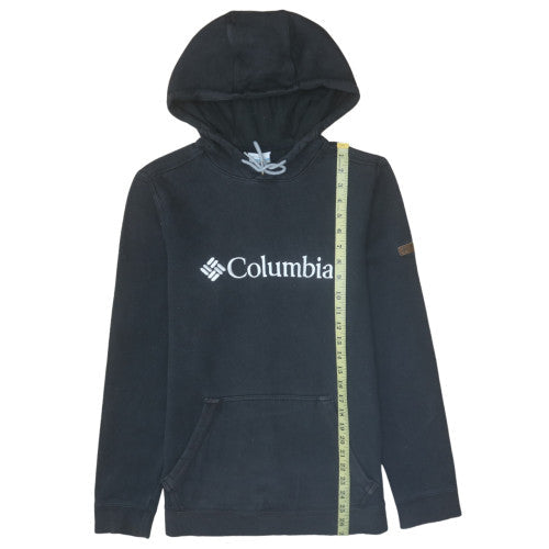Mens UK Size M Columbia Black Pullover Hoodie