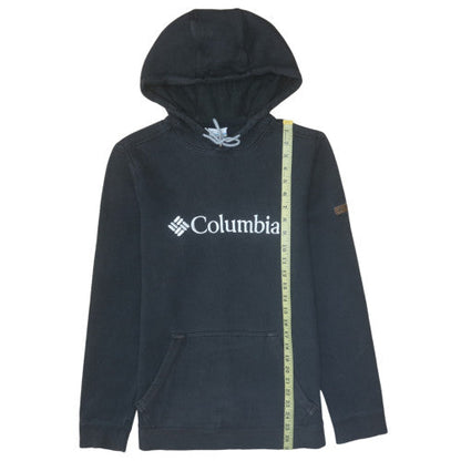 Mens UK Size M Columbia Black Pullover Hoodie
