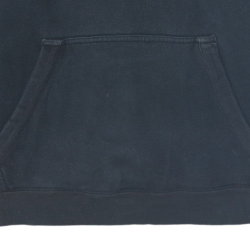 Mens UK Size M Columbia Black Pullover Hoodie