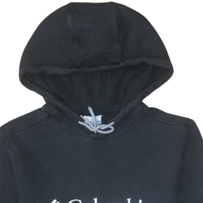 Mens UK Size M Columbia Black Pullover Hoodie