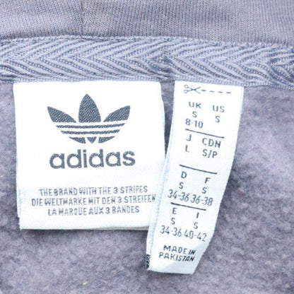 Womens UK Size S adidas Grey Pullover Hoodie