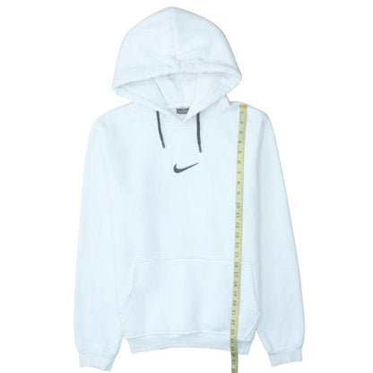 Mens UK Size M Nike White Pullover Hoodie