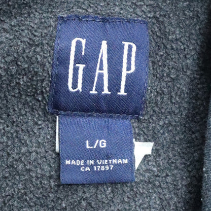 Mens UK Size L Gap Blue Pullover Hoodie