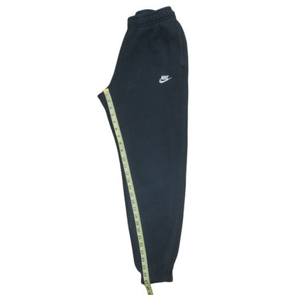 Nike Men's Black Fleece Sweatpants M Regular Fit Elastic Waist