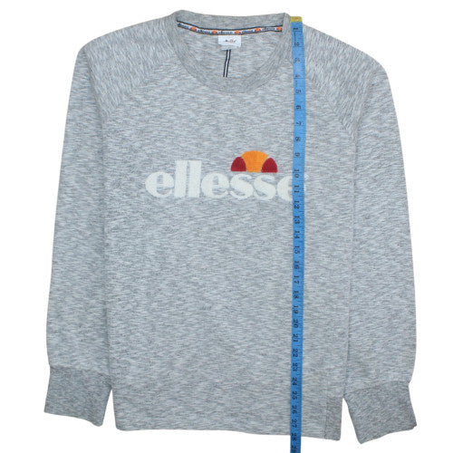 Mens UK Size XL ellesse Grey Pullover Sweatshirt