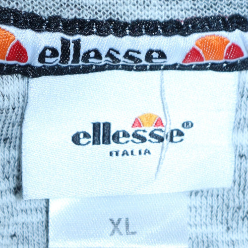 Mens UK Size XL ellesse Grey Pullover Sweatshirt