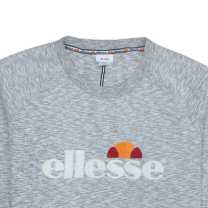 Mens UK Size XL ellesse Grey Pullover Sweatshirt
