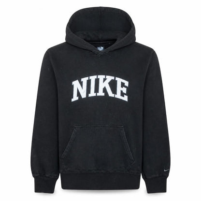 Mens UK Size L Nike Black Pullover Hoodie