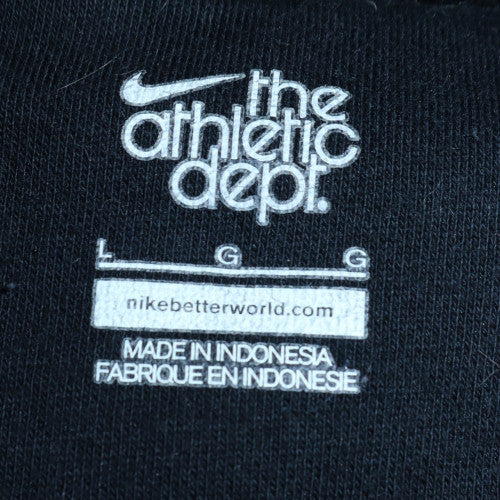 Mens UK Size L Nike Black Pullover Hoodie