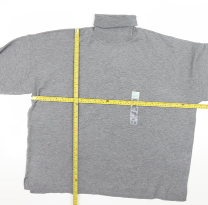 Mens UK Size 2XL Primark Grey Pullover Jumper
