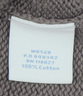 Boden Women Beige Cotton V-Neck Long Sleeve Cardigan Size 10