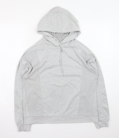 F&F Men's Grey Pullover Hoodie Jumper Size S Regular Fit