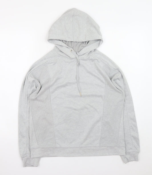 F&F Men's Grey Pullover Hoodie Jumper Size S Regular Fit