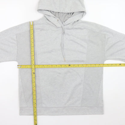 F&F Men's Grey Pullover Hoodie Jumper Size S Regular Fit