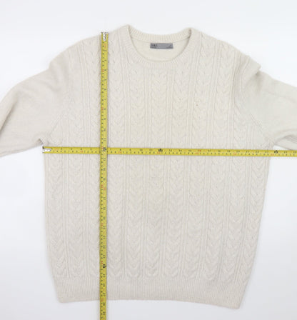 Marks and Spencer Women’s Ivory Cable-Knit Jumper XL