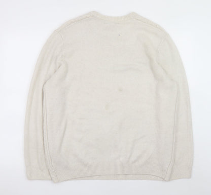 Marks and Spencer Women’s Ivory Cable-Knit Jumper XL