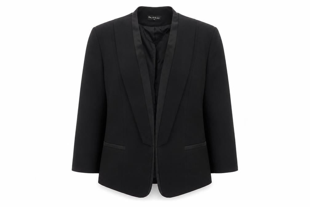Miss Selfridge Women’s Black Blazer Size 14 Classic Workwear Jacket