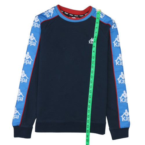 Mens UK Size M Kappa Blue Pullover Sweatshirt