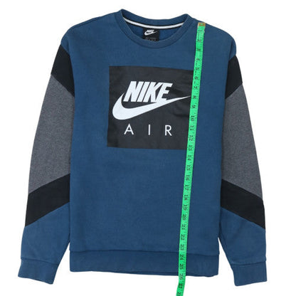 Mens UK Size XS Nike Blue Pullover Sweatshirt