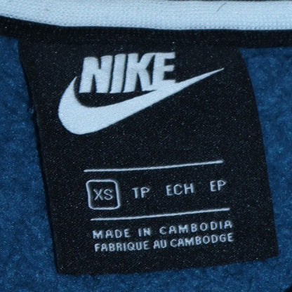 Mens UK Size XS Nike Blue Pullover Sweatshirt