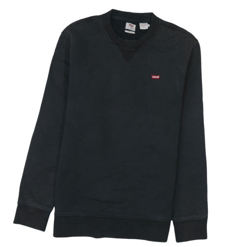 Mens UK Size S Levi's Black Pullover Sweatshirt