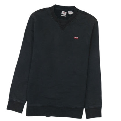 Mens UK Size S Levi's Black Pullover Sweatshirt