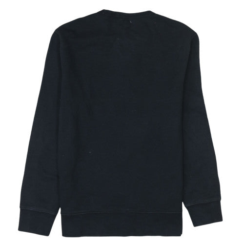 Mens UK Size M Levi's Black Pullover Sweatshirt