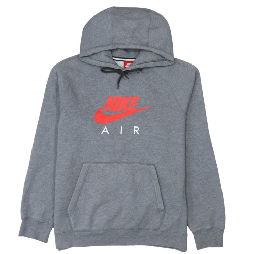 Mens UK Size M Nike Grey Pullover Hoodie