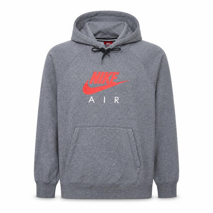 Mens UK Size M Nike Grey Pullover Hoodie
