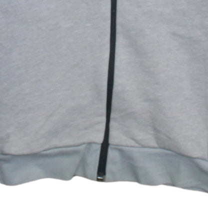 Mens UK Size M adidas Grey Full Zip Hoodie