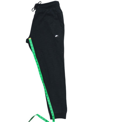 Nike Men's Black Jogger Trousers M Regular Fit Cotton Blend