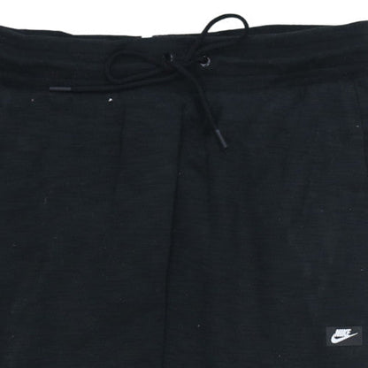 Nike Men's Black Jogger Trousers M Regular Fit Cotton Blend