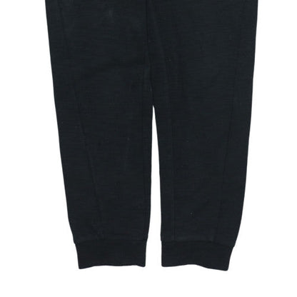 Nike Men's Black Jogger Trousers M Regular Fit Cotton Blend