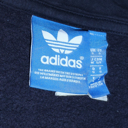 Mens UK Size S adidas Black Full Zip Hoodie