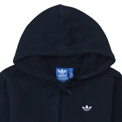 Mens UK Size S adidas Black Full Zip Hoodie