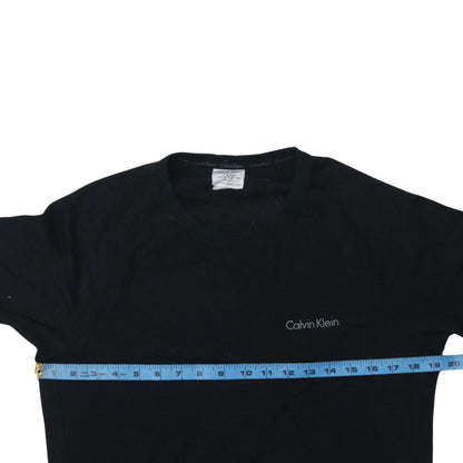 Womens UK Size S Calvin Klein Black Pullover Sweatshirt