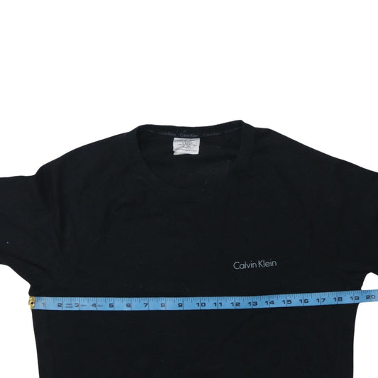 Womens UK Size S Calvin Klein Black Pullover Sweatshirt