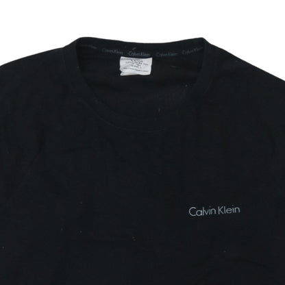 Womens UK Size S Calvin Klein Black Pullover Sweatshirt